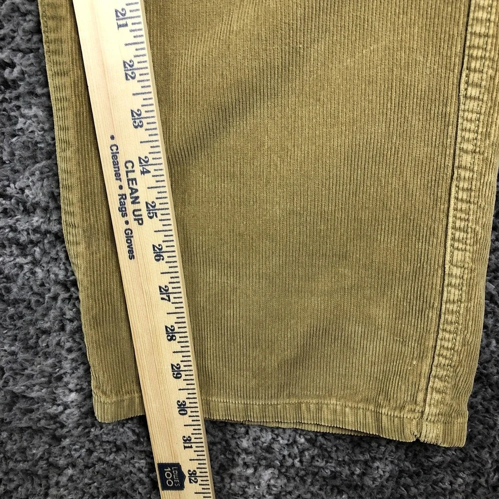 L.L. Bean‎ Pants Mens 38x30 Brown Corduroy Straight 5 Pocket Casual Khakis